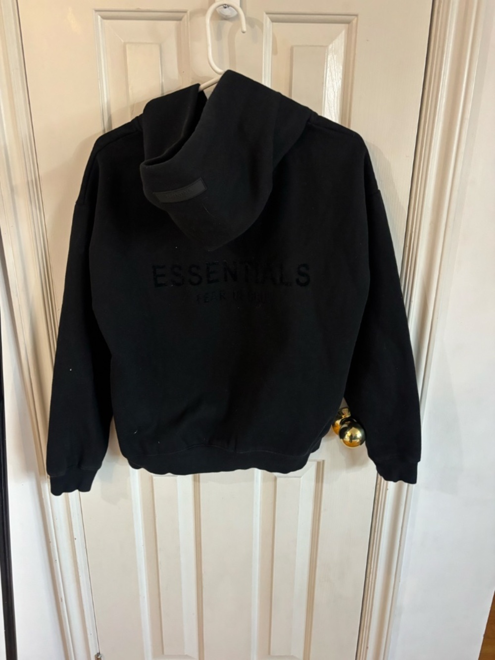 Classic "essentials " black hoodie * accepting offers - Picture 5 of 8